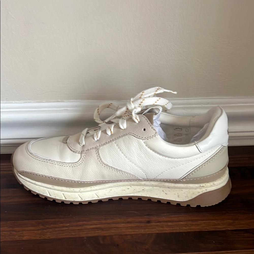 Madewell Women’s Kickoff Trainer Shoes Color block Antique Cream  Size: 9M - Picture 7 of 10